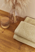 Luxus Lençol de banho 100x150cm verde caqui