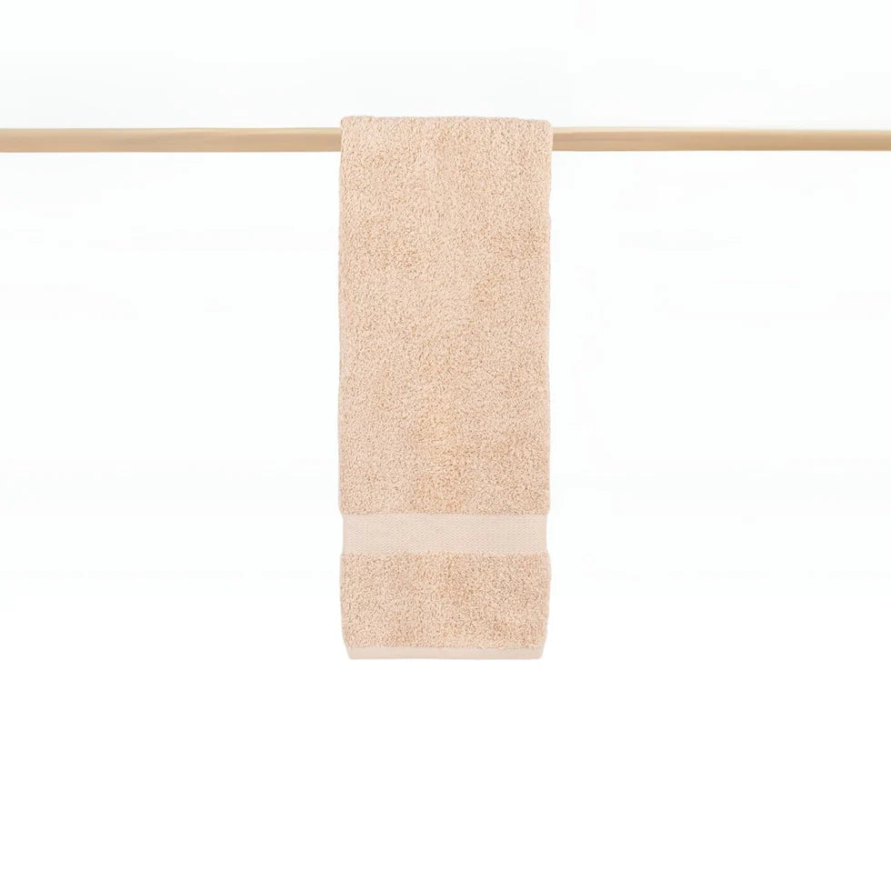 Almonda toalha rosto 50x100cm bege